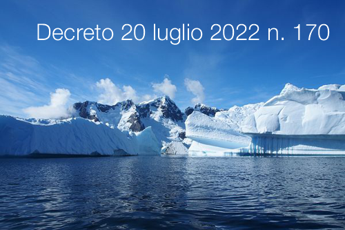 Decreto 20 luglio 2022 n 170 Decreto 20 luglio 2022 n 170