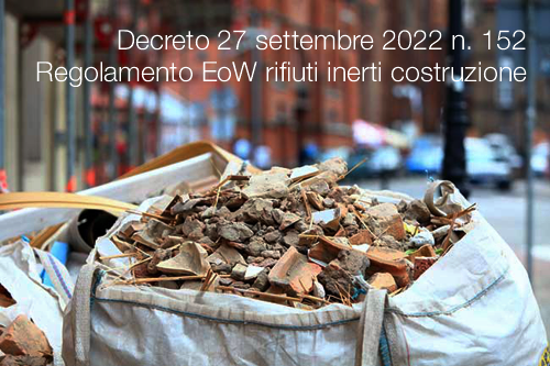 Decreto 27 settembre 2022 n 152 Decreto 27 settembre 2022 n 152