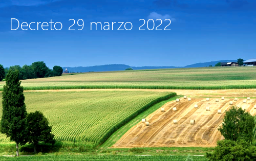 Decreto 29 marzo 2022 Decreto 29 marzo 2022