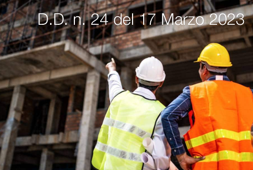 Decreto Direttoriale n 24 del 17 Marzo 2023 Decreto Direttoriale n 24 del 17 Marzo 2023