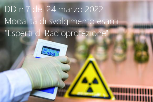 Decreto Direttoriale n 7 del 24 marzo 2022 Decreto Direttoriale n 7 del 24 marzo 2022