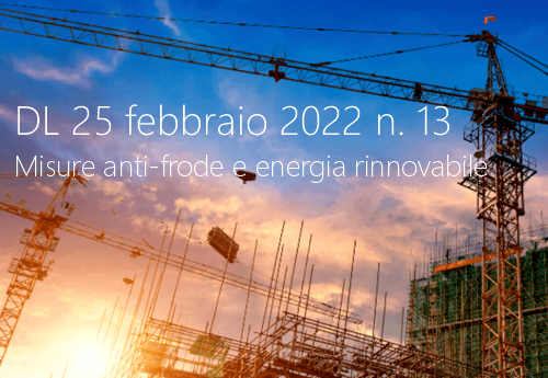 Decreto Legge 25 febbraio 2022 n 13 Decreto Legge 25 febbraio 2022 n 13