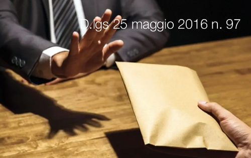 Decreto Legislativo 25 maggio 2016 n 97 Decreto Legislativo 25 maggio 2016 n 97
