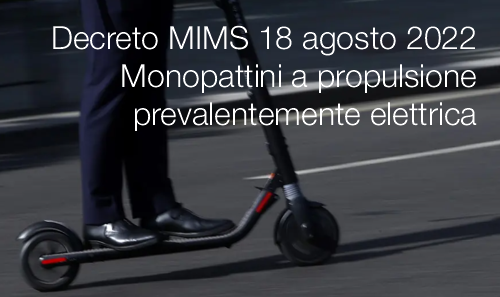 Decreto MIMS 18 agosto 2022 Decreto MIMS 18 agosto 2022