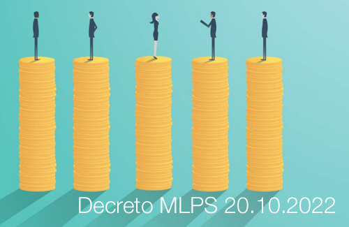 Decreto MLPS 20 10 2022 Decreto MLPS 20 10 2022