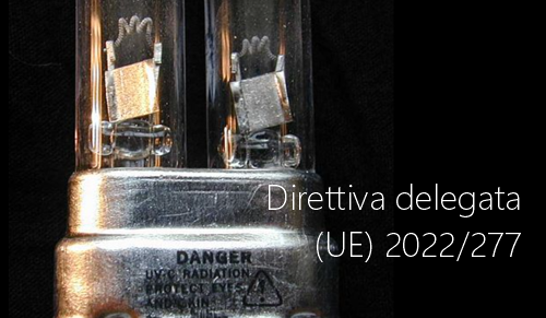 Direttiva delegata UE 2022 277 Direttiva delegata UE 2022 277