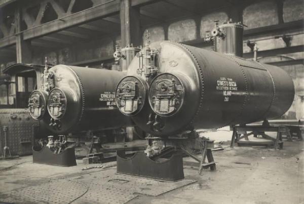 Ernesto Breda Societ Caldaia Cornovaglia per il Cantiere navale Breda Ernesto Breda Societ Caldaia Cornovaglia per il Cantiere navale Breda