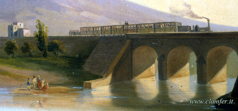 Fig 7 Convoglio della Napoli Nocera 1843 Fig 7 Convoglio della Napoli Nocera 1843