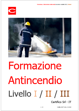 Formazione informazione antincendio 2022 Formazione informazione antincendio 2022