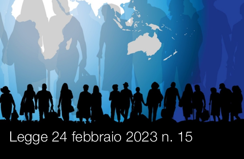 Legge 24 febbraio 2023 n 15 Legge 24 febbraio 2023 n 15