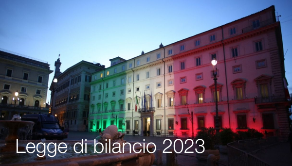 Legge di Bilancio 2023 Legge di Bilancio 2023