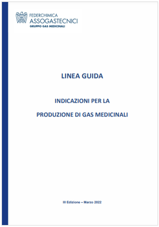 Linea Guida Produzioni Gas Medicinali Linea Guida Produzioni Gas Medicinali