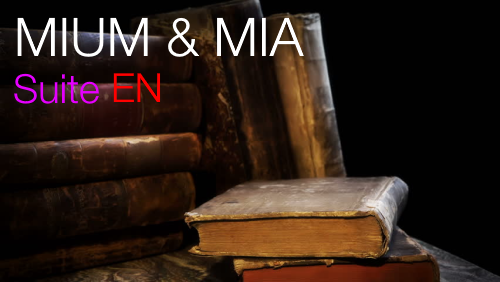 MIUM e MIA Suite EN MIUM e MIA Suite EN