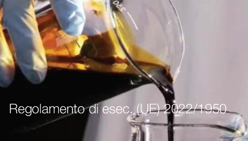 Regolamento di esecuzione UE 2022 1950 Regolamento di esecuzione UE 2022 1950