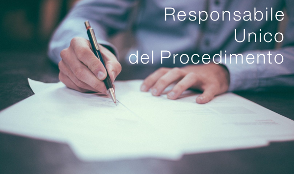 Responsabile unico del procedimento Responsabile unico del procedimento