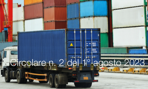 Circolare n 2 del 1 agosto 2023 Circolare n 2 del 1 agosto 2023