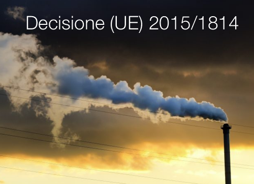 Decisione UE 2015 1814 Decisione UE 2015 1814