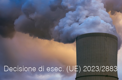 Decisione di esecuzione UE 2023 2883 Decisione di esecuzione UE 2023 2883