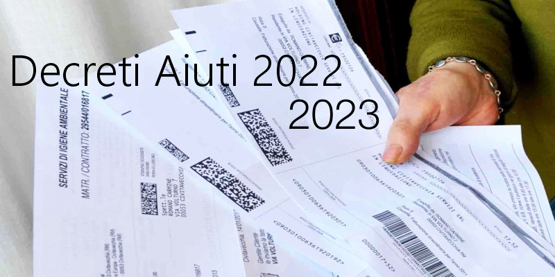 Decreti aiuti 2022 2023 Decreti aiuti 2022 2023