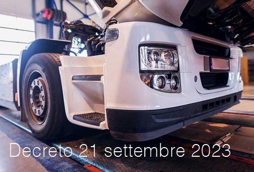 Decreto 21 settembre 2023 Decreto 21 settembre 2023