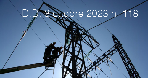 Decreto Direttoriale 3 ottobre 2023 n 118 Decreto Direttoriale 3 ottobre 2023 n 118