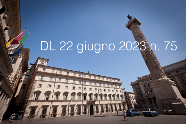 Decreto Legge 22 giugno 2023 n 75 Decreto Legge 22 giugno 2023 n 75