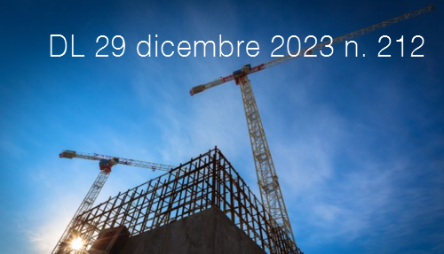 Decreto Legge 29 dicembre 2023 n 212 Decreto Legge 29 dicembre 2023 n 212
