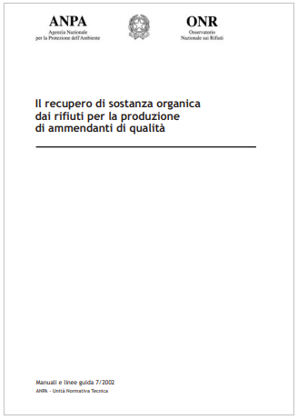 Il recupero di sostanza organica dai rifiuti per la produzione di ammendanti Il recupero di sostanza organica dai rifiuti per la produzione di ammendanti