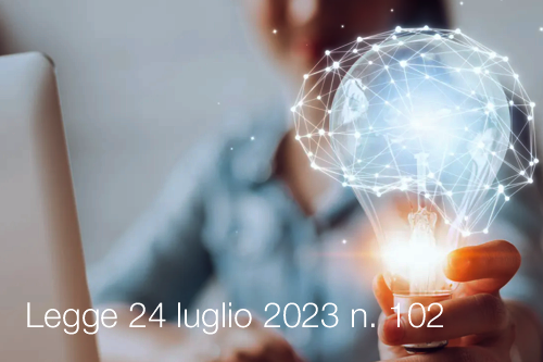 Legge 24 luglio 2023 n 102 Legge 24 luglio 2023 n 102