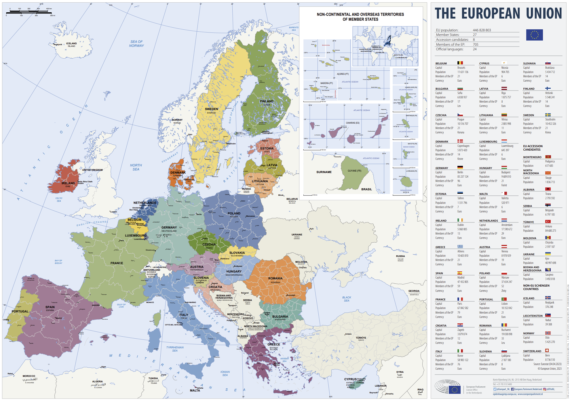 Mappa europea e Dati dati sintesi Mappa europea e Dati dati sintesi