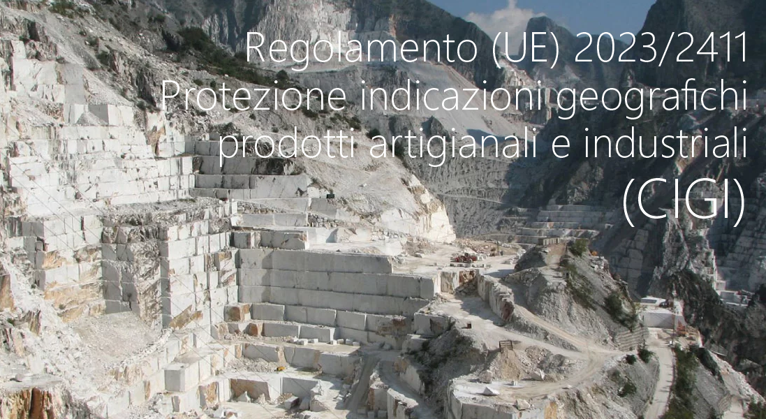 Protezione delle indicazioni geografiche dei prodotti artigianali e industriali Protezione delle indicazioni geografiche dei prodotti artigianali e industriali