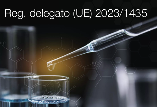 Reg delegato UE 2023 1435 Reg delegato UE 2023 1435