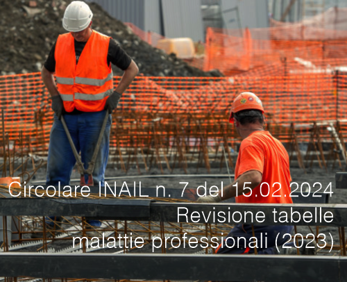 Circolare INAIL n 7 del 15 02 2024 Circolare INAIL n 7 del 15 02 2024