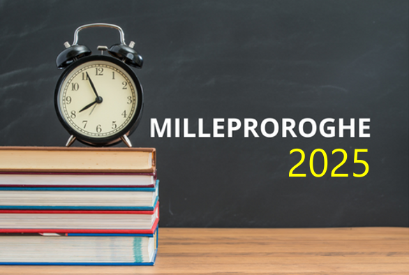 DL Milleproroghe 2025 DL Milleproroghe 2025