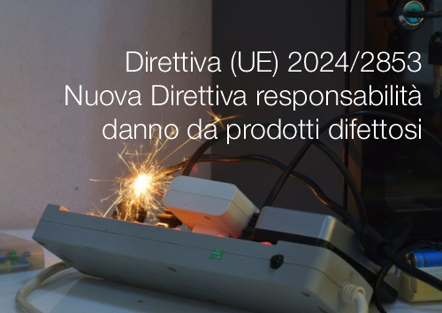 Direttiva UE 2024 2853 Direttiva UE 2024 2853