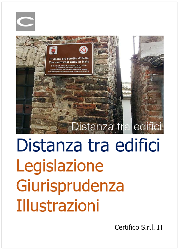 Distanza tra edifici Distanza tra edifici