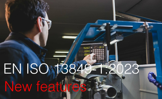 EN ISO 13849 1 2023 New features EN ISO 13849 1 2023 New features