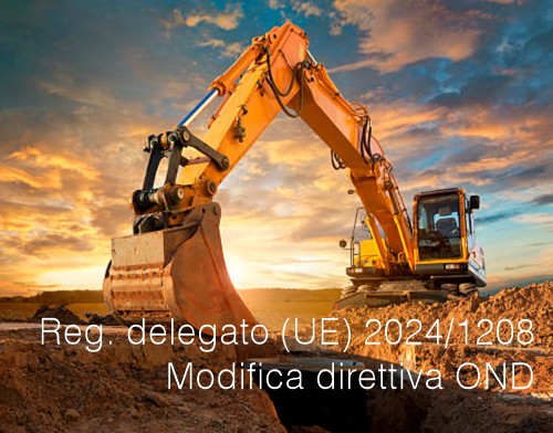 Regolamento delegato UE 2024 1208 Regolamento delegato UE 2024 1208
