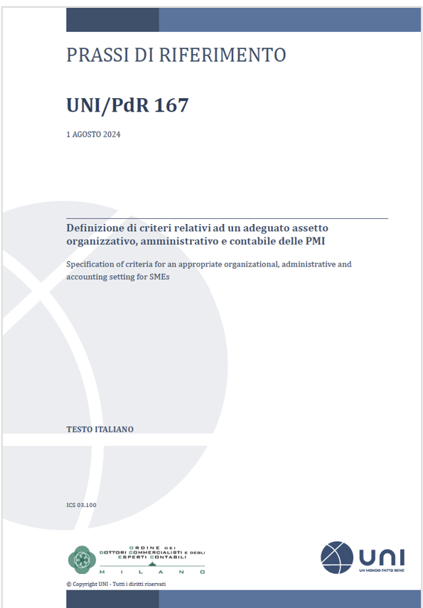 UNI PdR 167 2024 UNI PdR 167 2024