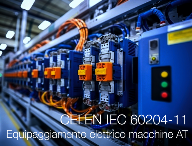 CEI EN IEC 60204 11   Equipaggiamento elettrico delle macchine AT