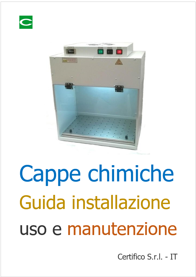 Cappe chimiche Guida installazione  uso e manutenzione 2025