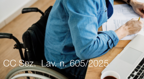 Cassazione Civile Sez Lav n 605 del 10 gennaio 2025 Cassazione Civile Sez Lav n 605 del 10 gennaio 2025