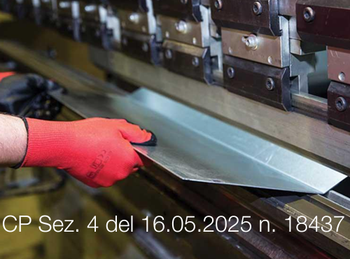 Cassazione Penale Sez 4 del 16 maggio 2025 n 18437 Cassazione Penale Sez 4 del 16 maggio 2025 n 18437