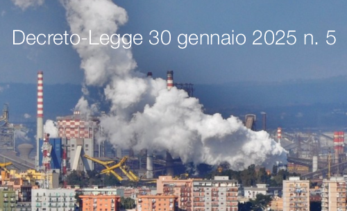 Decreto Legge 30 gennaio 2025 n 5 Decreto Legge 30 gennaio 2025 n 5