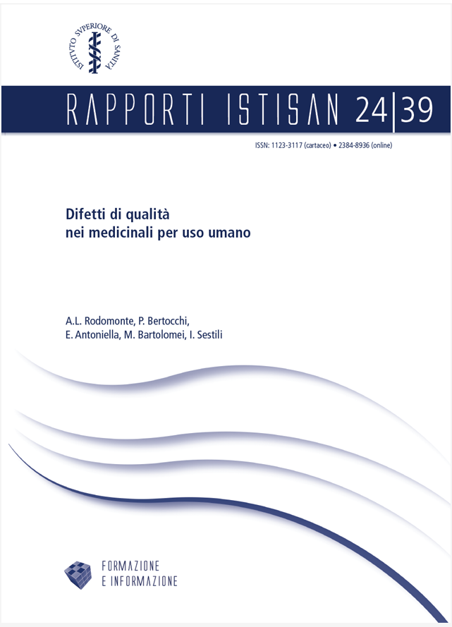 Difetti di qualit  nei medicinali per uso umano