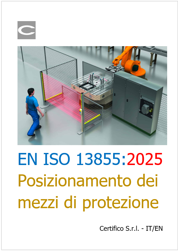 EN ISO 13855 Posizionamento dei mezzi di protezione 2025 EN ISO 13855 Posizionamento dei mezzi di protezione 2025