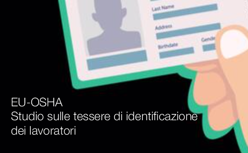 EU OSHA Studio sulle tessere di identificazione dei lavoratori EU OSHA Studio sulle tessere di identificazione dei lavoratori