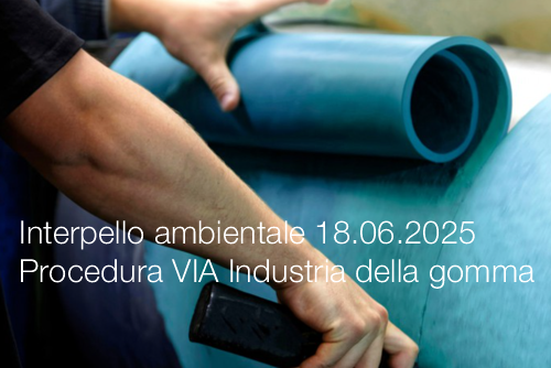 Interpello ambientale 18 06 2025   Procedura di Verifica di Assoggettabilit  a VIA Industria della gomma