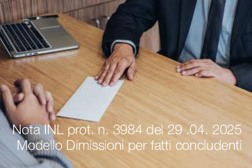 Nota INL prot  n  3984 del 29 aprile 2025