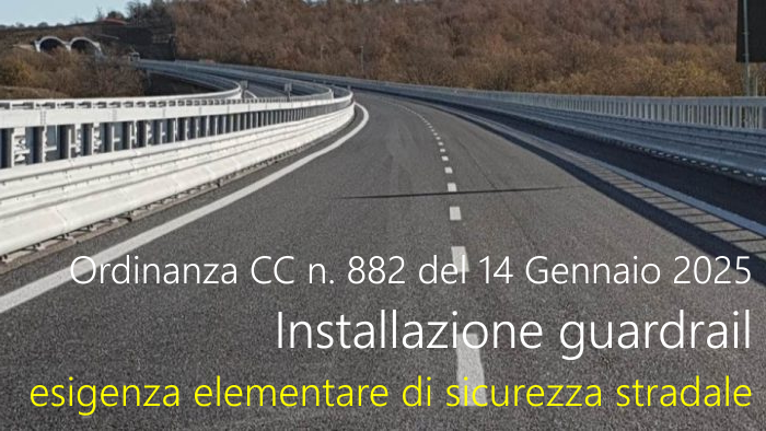 Ordinanza CC n 882 del 14 Gennaio 2025 Ordinanza CC n 882 del 14 Gennaio 2025